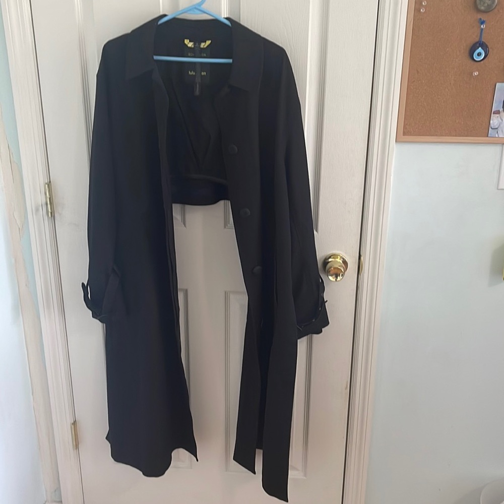 Roksanda x lululemon trench piece of inner expanse infinity coat (never used)